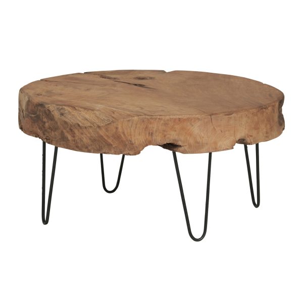 Negende Koning Lear systeem Salontafel Natural rond 80 cm - Take Your Seat Amsterdam